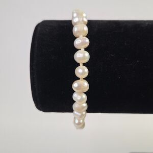Vintage Baroque Pearl Bracelet